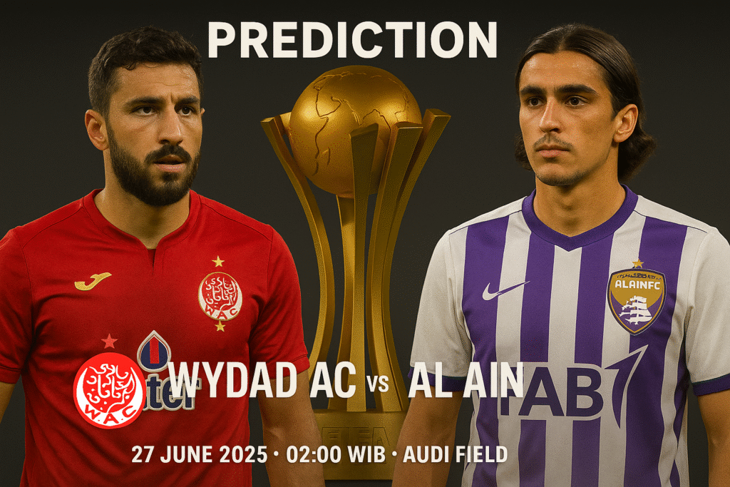Prediksi Wydad AC vs Al Ain di Piala Dunia Antarklub