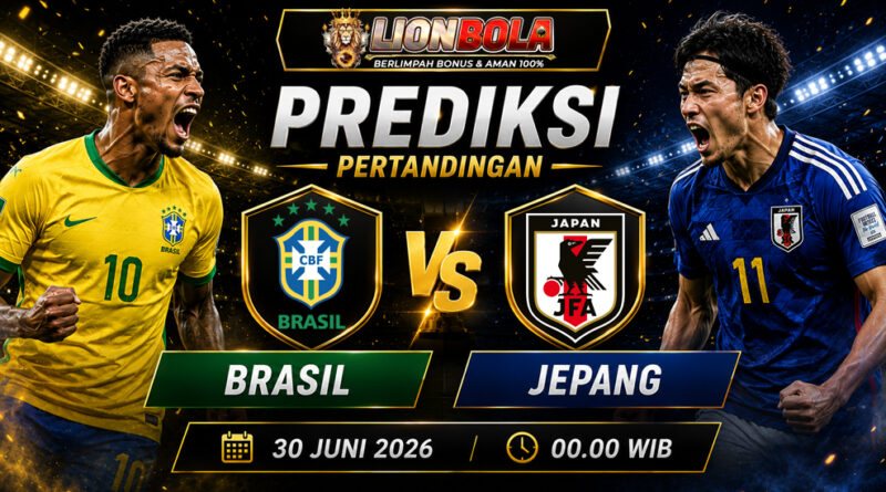 prediksi skor brasil vs jepang 30 juni 2026