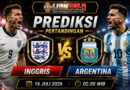 prediksi skor inggris vs argentina 16 juli 2026