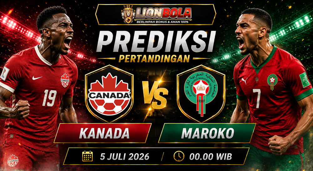 prediksi skor kanada vs maroko 5 juli 2026