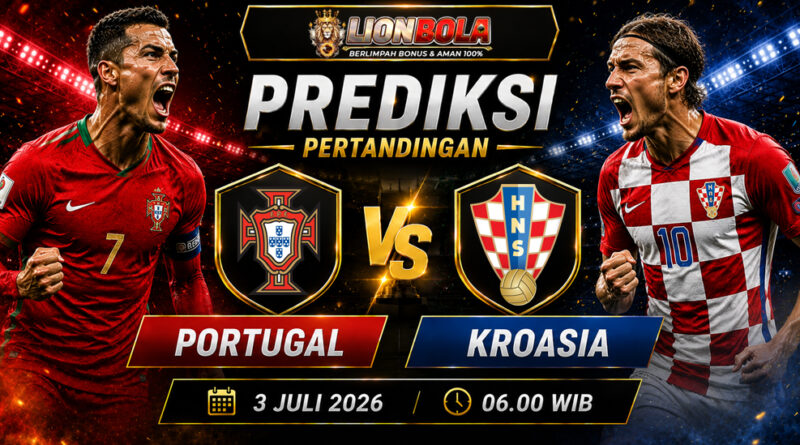 hasil pertandingan portugal vs kroasia 3 juli 2026