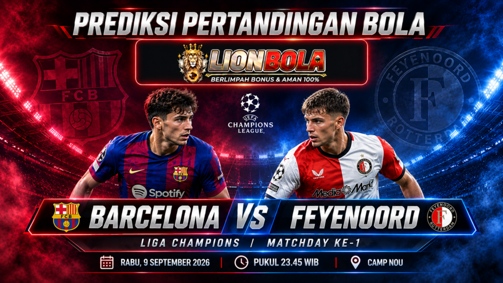 prediksi barcelona vs feyenoord 9 september 2026