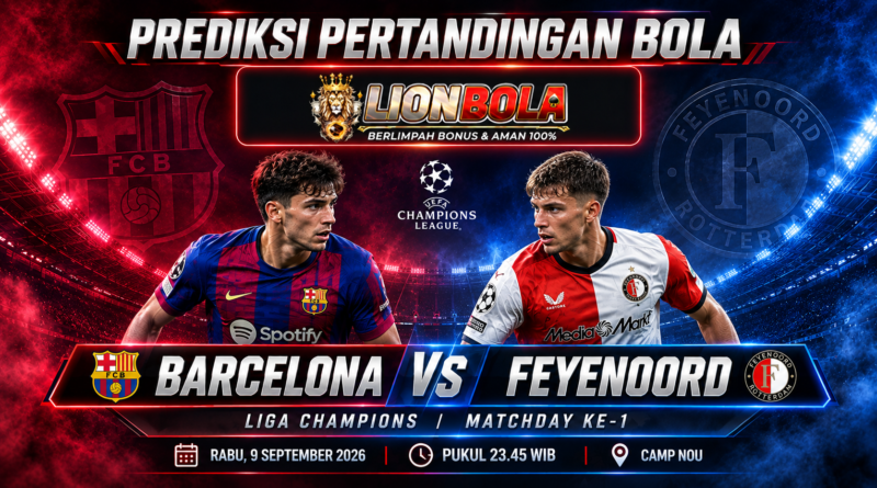 prediksi barcelona vs feyenoord 9 september 2026